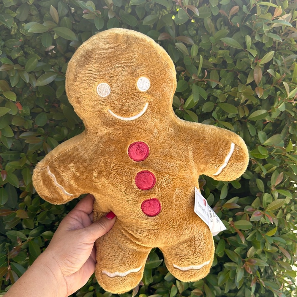 Target gingerbread man doll plush Christmas holiday toy
